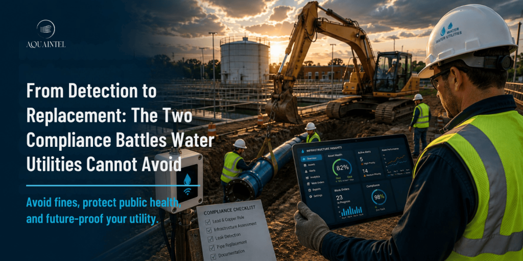 From Detection to Replacement: The Two Compliance Battles Water Utilities Cannot Avoid