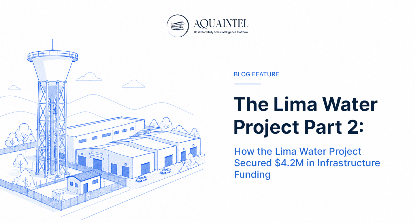 Lima Water Project Part 2 case study showing how a small municipal water utility built a $4 2 million infrastructure funding stack through grants, financing, partnerships, and strategic funding alignment 
